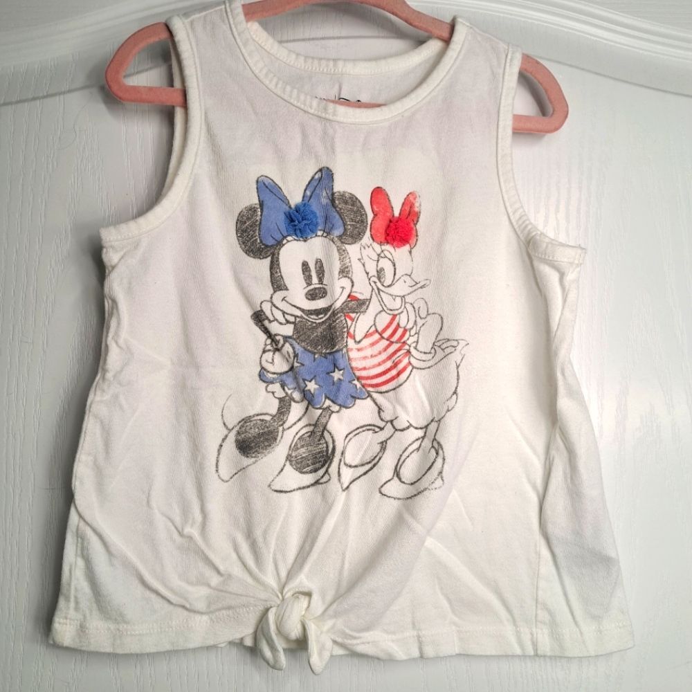 Baby GAP MInnie and Daisy Tank Top Patriotic